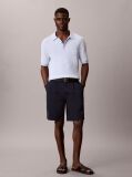 Μπλε Chino Σορτς Από Βαμβακερό Twill  Άνδρας
