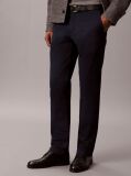 Blue Slim Fit Buttoned Chinos  Men