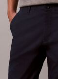 Blue Slim Fit Buttoned Chinos  Men