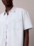 Denim Κοντομάνικο Denim Πουκάμισο Με Boxy Γραμμή  Άνδρας