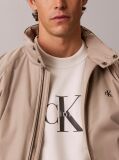 White Cotton Terry Monogram Sweatshirt  Men