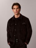 Black Relaxed Corduroy Shirt Jacket  Men
