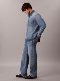 Denim Ανάγλυφο Τζιν Overshirt  Άνδρας