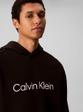 Black Logo Hoodie  Men