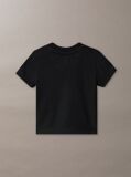 Μαύρο Βρεφικό T-Shirt Με Signature Λογότυπο  Βρεφικά