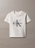 Λευκό Βρεφικό T-Shirt Με Signature Λογότυπο  Βρεφικά