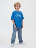 Blue Kids' Graphic Logo T-shirt  Boys