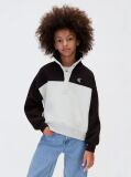 Beige Kids' Colour Block Sweatshirt  Girls