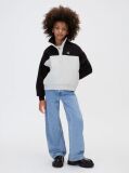 Beige Kids' Colour Block Sweatshirt  Girls