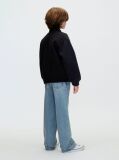 Black Kids' Felt Varsity Bomber Jacket  Boys
