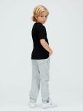 Black Perforated Logo T-Shirt  Boys