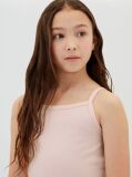 Pink Punto Milano Strap Top  Girls