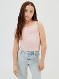 Pink Punto Milano Strap Top  Girls