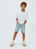 Denim Logo Print Regular Denim Shorts  Boys