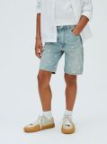 Denim Logo Print Regular Denim Shorts  Boys