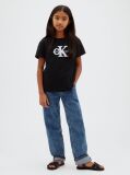 Μαύρο Παιδικό T-Shirt Με Λογότυπο  Κορίτσι