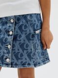 Denim Παιδική Denim Φούστα Με Λογότυπο  Κορίτσι