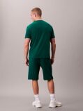 Green Soft Cotton French Terry Fleece Shorts  Men