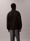 Black Breathable Travel Track Jacket  Men