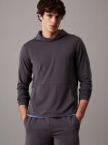 Γκρι Hoodie Με Άνοιγμα Στο Μανίκι  Άνδρας