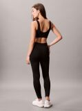 Black Medium Impact Sports Bra  Women