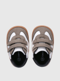 Multi Baby Low Cut Velcro Sneakers  Boys