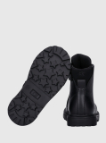 Black Lace-Up Bootss  Girls