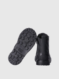 Black Kids Lace-Up Bootie  Girls