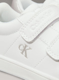 Λευκό Χαμηλά Sneakers Με Velcro  Κορίτσι