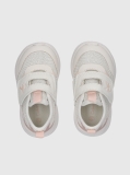 Λευκό Χαμηλά Sneakers Με Velcro  Κορίτσι