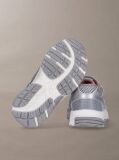 Ασημί Παιδικά Sneakers Με Velcro Και Κορδόνια  Κορίτσι