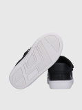 Black Low Cut Velcro Sneaker  Kids Unisex
