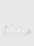 White Low Cut Lace-Up Sneaker  Girls