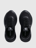 Μαύρο Δετά Sneakers Με Χαμηλό Κόψιμο  Κορίτσι