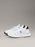 White Low Cut Lace-Up Sneaker  Kids Unisex
