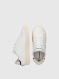 White Kids Low Cut Lace-Up Sneakers  Kids Unisex