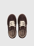 Καφέ Παιδικά Δετά Sneakers Με Χαμηλό Κόψιμο  Παιδικό Unisex