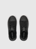 Μαύρο Παιδικά Δετά Sneakers Με Χαμηλό Κόψιμο  Παιδικό Unisex