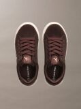 Καφέ Παιδικά Δετά Sneakers Με Χαμηλό Κόψιμο  Παιδικό Unisex