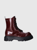 Red Lace-Up Bootie  Girls