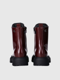 Red Lace-Up Bootie  Girls