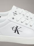 White Leather Trainers  Men