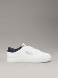 Λευκό Δερμάτινα Sneakers  Άνδρας