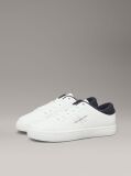 Λευκό Δερμάτινα Sneakers  Άνδρας