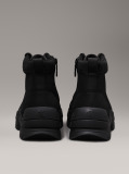 Black Leather Boots  Men