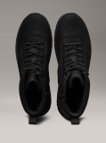 Black Leather Boots  Men