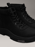 Black Leather Boots  Men