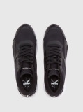 Μαύρο Sneakers Με Ρετρό Τένις Στιλ  Άνδρας