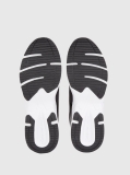 Μαύρο Sneakers Με Ρετρό Τένις Στιλ  Άνδρας