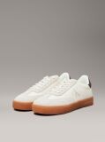 White Leather Trainers  Men